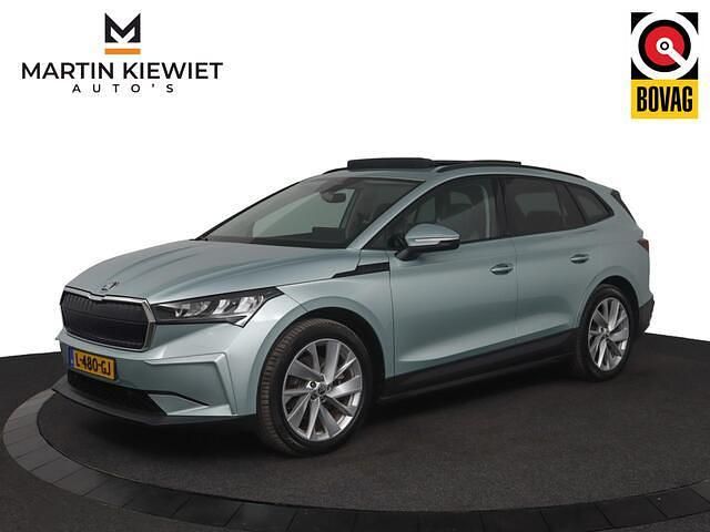 Grijs Gebruikt 2021 Skoda Enyaq iV SUV | € 23.999 (Super prijs) - Afbeelding 1/4