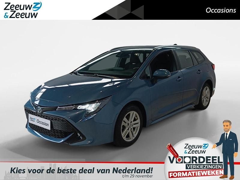 Blauw Gebruikt 2022 Toyota Corolla Stationwagen | € 21.495 (Super prijs) - Afbeelding 1/4