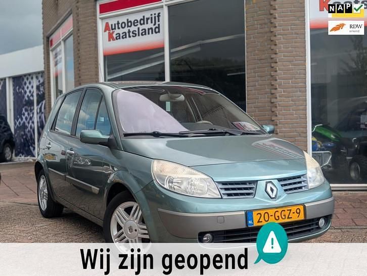 Groen Gebruikt 2005 Renault Scénic II Expression MPV | € 2.248 (Eerlijke prijs) - Afbeelding 1/4
