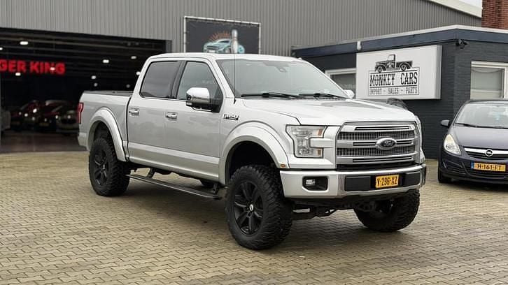 Occasion Ford F-150 Platinum 370 PK (272 kW) 2015 Zilver (metallic) Pickup
