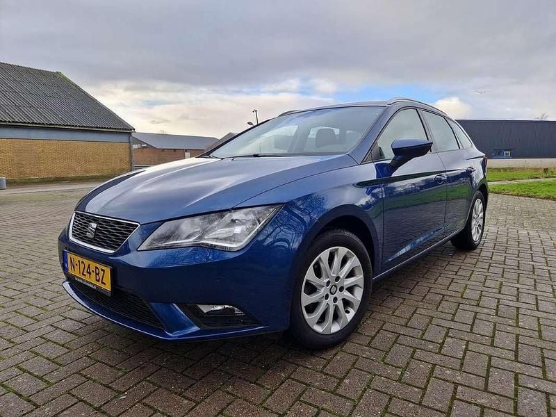 Occasion Seat Leon ST Business 110 PK (80 kW) 2016 Blauw Stationwagen