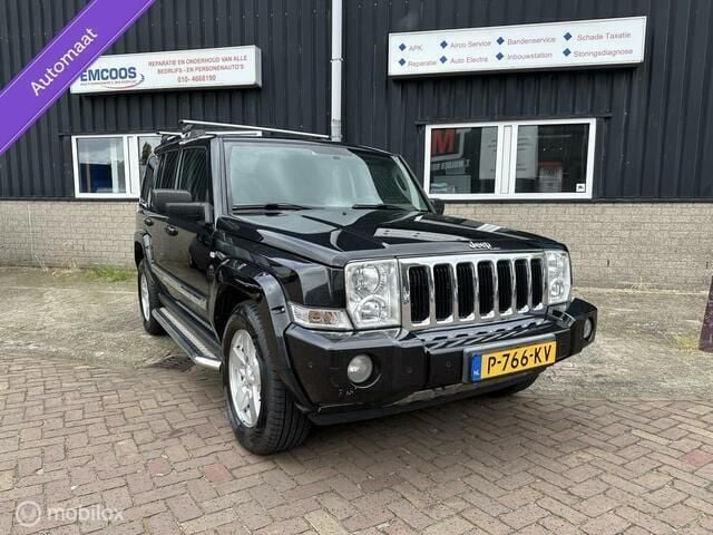 Zwart Gebruikt 2010 Jeep Commander Sport SUV | € 13.950 - Afbeelding 1/4