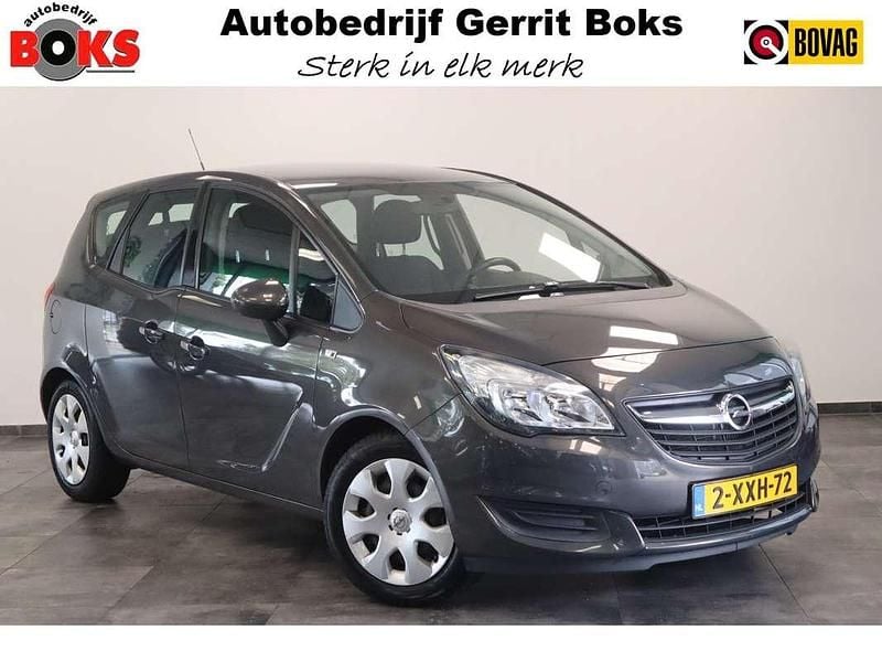 Grijs Gebruikt 2014 Opel Meriva MPV | € 7.450 (Eerlijke prijs) - Afbeelding 1/3