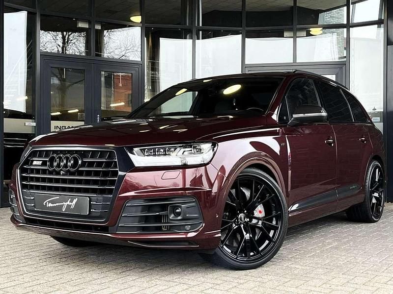 Paars Gebruikt 2018 Audi SQ7 SUV | € 41.685 (Duur) - Afbeelding 1/4