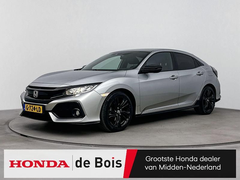 Occasion Honda Civic Black Edition 127 PK (93 kW) 2019 Grijs Hatchback