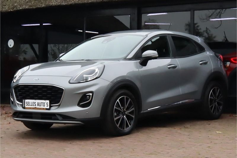 Grijs Gebruikt 2022 Ford Puma ST-Line SUV | € 23.395 (Goede deal) - Afbeelding 1/4