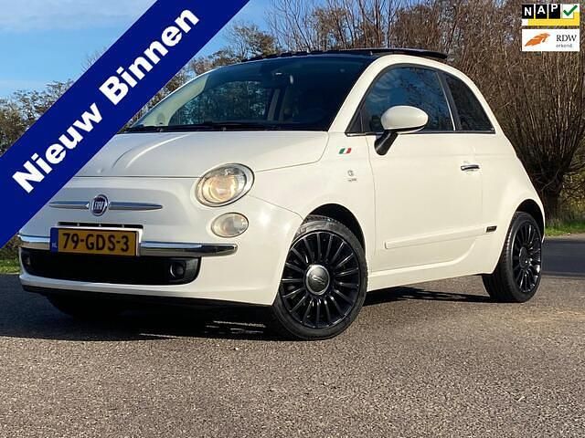 Wit Gebruikt 2008 Fiat 500 Sport Hatchback | € 4.988 (Iets duurder) - Afbeelding 1/4