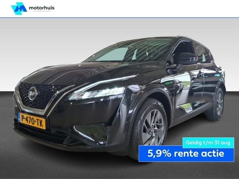 Zwart Gebruikt 2022 Nissan Qashqai Acenta SUV | € 21.985 (Eerlijke prijs) - Afbeelding 1/4