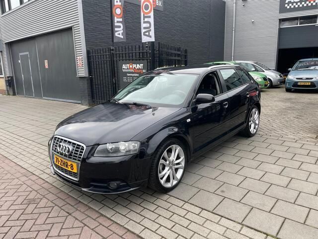 Occasion Audi A3 Sportback Attraction 160 PK (117 kW) 2007 Zwart, metallic lak Hatchback