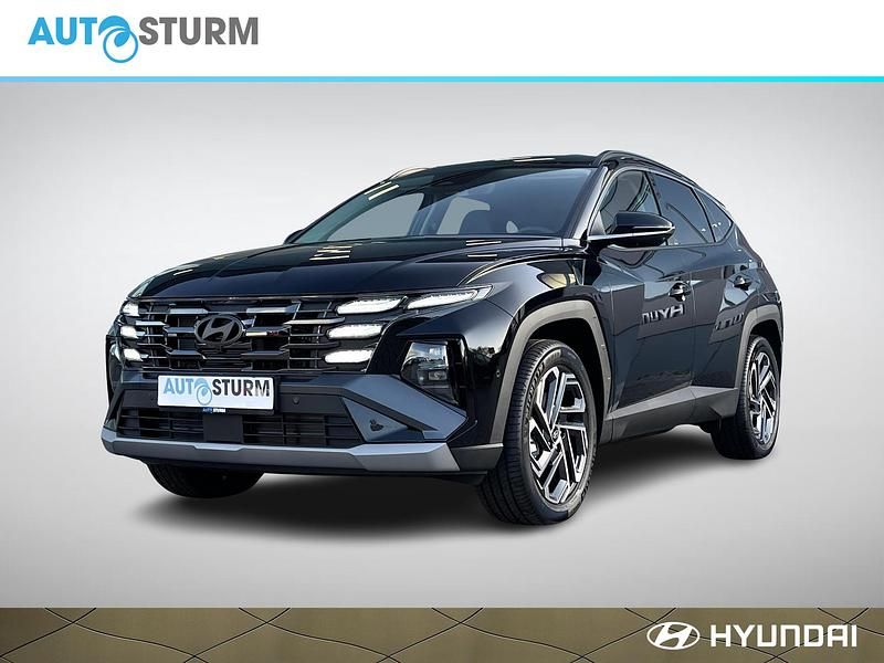 Zwart Nieuw 2025 Hyundai Tucson Premium SUV | € 46.749 (Eerlijke prijs) - Afbeelding 1/4