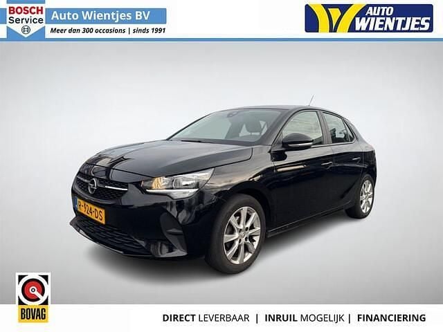 Zwart Gebruikt 2022 Opel Corsa Edition Hatchback | € 11.450 (Super prijs) - Afbeelding 1/4