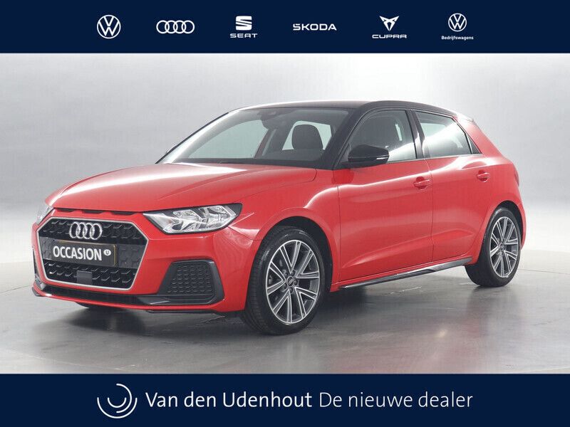 Rood Gebruikt 2021 Audi A1 Sportback Hatchback | € 19.750 (Eerlijke prijs) - Afbeelding 1/4