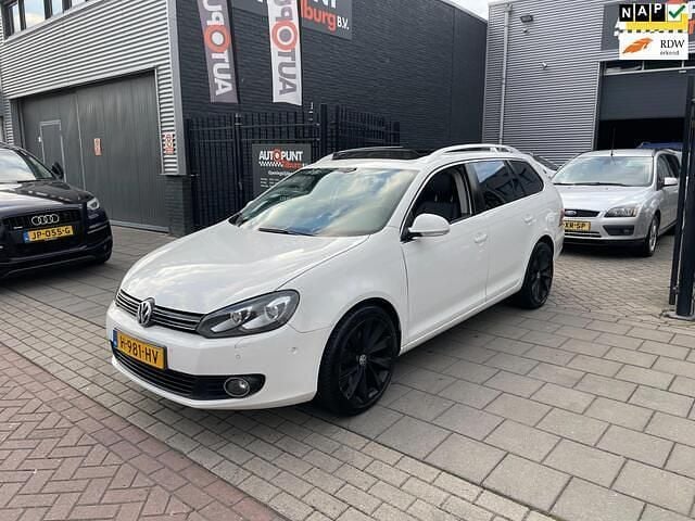 Wit Gebruikt 2010 VW Golf VI Highline Stationwagen | € 5.999 (Eerlijke prijs) - Afbeelding 1/4
