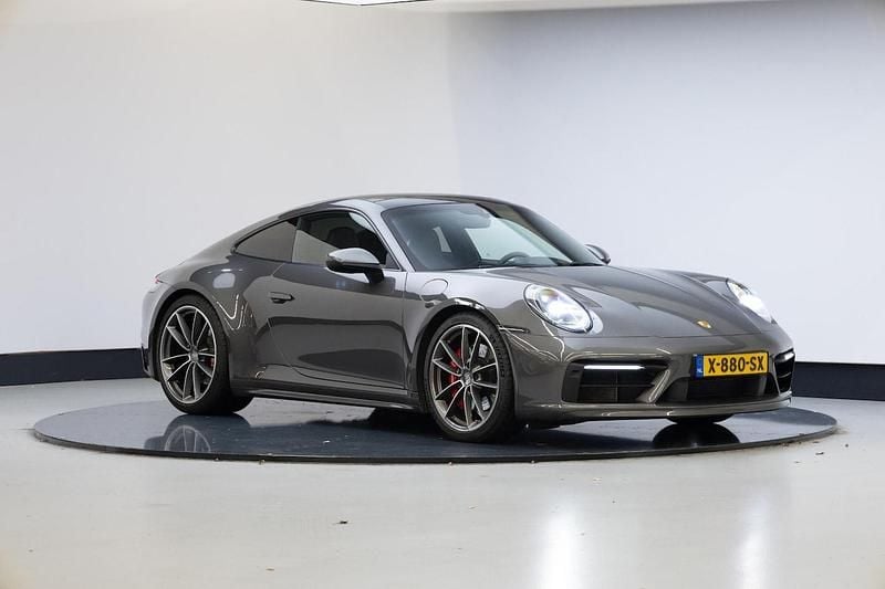 Grijs Gebruikt 2021 Porsche 911 Carrera 4S Sport Coupé | € 139.950 (Super prijs) - Afbeelding 1/4