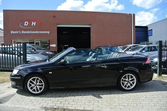 Zwart Gebruikt 2005 Saab 9-3 Cabriolet Aero Cabriolet | € 2.399 (Goede deal) - Afbeelding 1/4