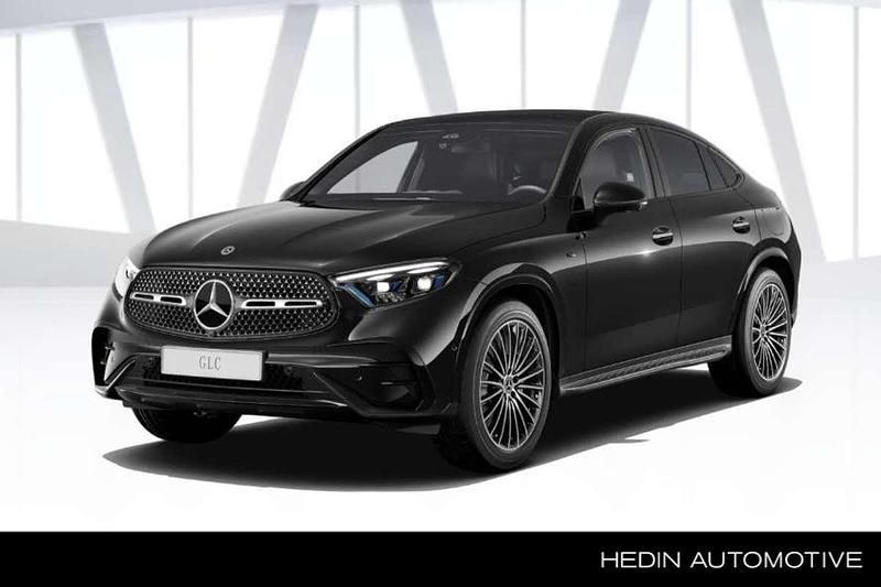 Zwart Nieuw 2025 Mercedes GLC300e Sport Edition Coupé | € 86.330 (Eerlijke prijs) - Afbeelding 1/4