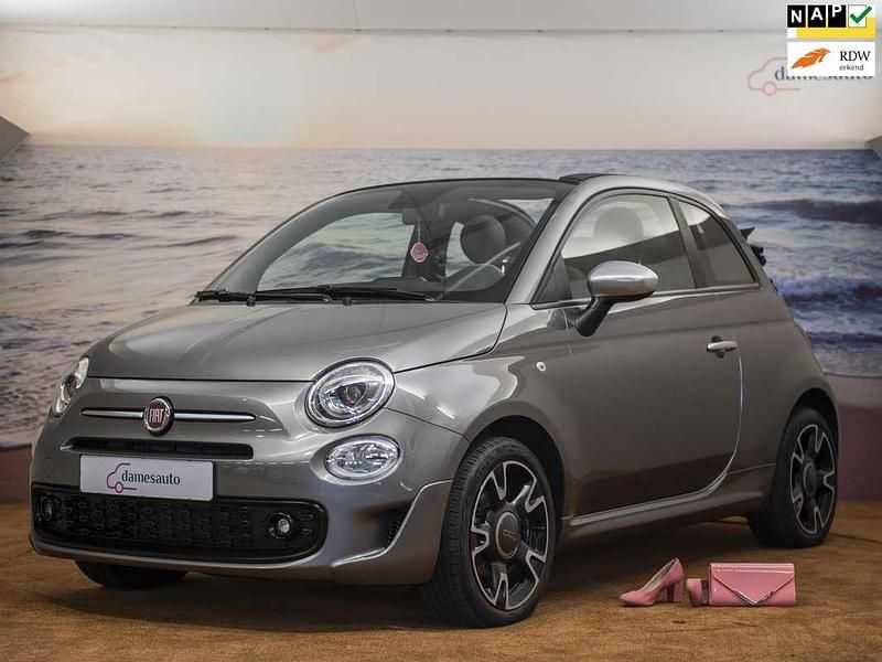 Grijs, metallic lak Gebruikt 2020 Fiat 500 Rockstar Cabriolet | € 13.950 (Eerlijke prijs) - Afbeelding 1/4