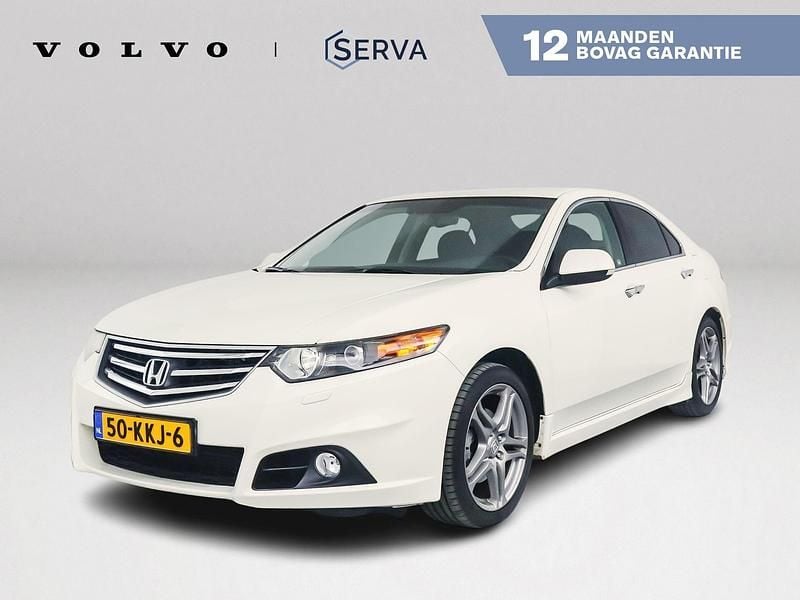 Wit Gebruikt 2010 Honda Accord Elegance Sedan | € 11.995 (Eerlijke prijs) - Afbeelding 1/4