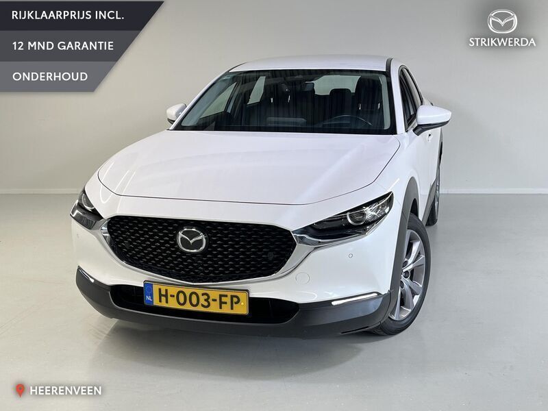 Snowflake white pearl Gebruikt 2020 Mazda CX-30 Comfort SUV | € 19.995 (Eerlijke prijs) - Afbeelding 1/4