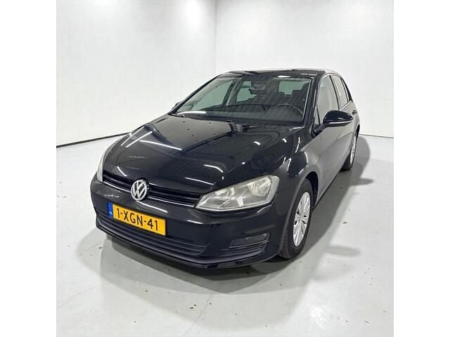 Zwart (metallic) Gebruikt 2014 VW Golf VII Hatchback | € 7.950 (Super prijs) - Afbeelding 1/4