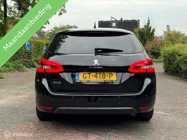 Occasion Peugeot 308 SW 110 PK (80 kW) 2015 Zwart Stationwagen