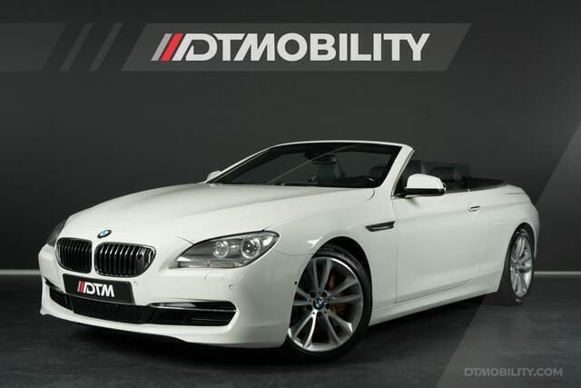 Wit Gebruikt 2011 BMW 640 Cabriolet Executive Cabriolet | € 29.950 (Duur) - Afbeelding 1/4