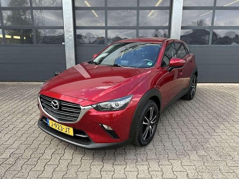 Rood Gebruikt 2020 Mazda CX-3 Inclusive SUV | € 20.835 (Eerlijke prijs) - Afbeelding 1/4