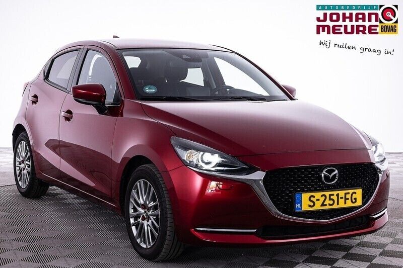 Rood Gebruikt 2023 Mazda 2 Luxury Hatchback | € 19.390 (Eerlijke prijs) - Afbeelding 1/4