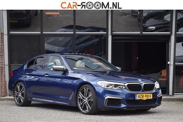 Blauw Gebruikt 2017 BMW M550 Executive Sedan | € 32.950 (Eerlijke prijs) - Afbeelding 1/4