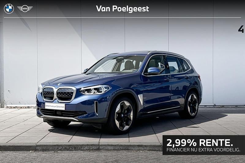 Blauw Gebruikt 2021 BMW iX3 Executive SUV | € 36.900 (Eerlijke prijs) - Afbeelding 1/4