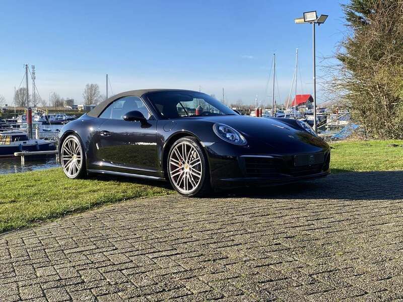 Zwart Gebruikt 2017 Porsche 911 Carrera 4S Cabriolet Cabriolet | € 117.499 (Eerlijke prijs) - Afbeelding 1/4