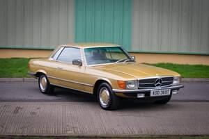 Goud Gebruikt 1978 Mercedes SLC450 Coupé | € 33.099 - Afbeelding 1/4