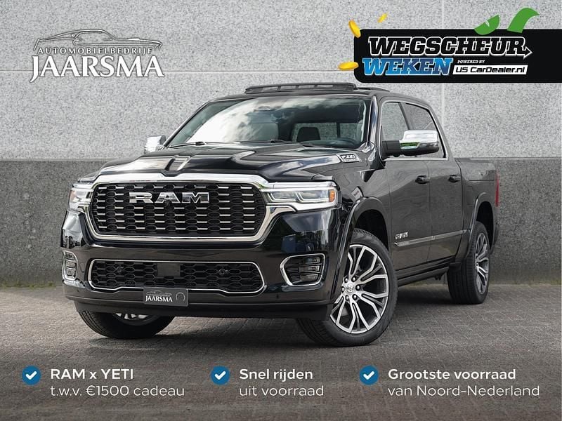 Zwart Nieuw 2024 Dodge Ram Pickup | € 109.900 - Afbeelding 1/4