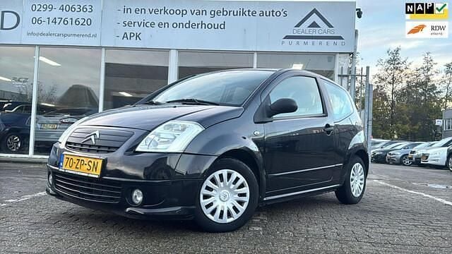 Zwart Gebruikt 2008 Citroën C2 Hatchback | € 1.950 (Eerlijke prijs) - Afbeelding 1/4