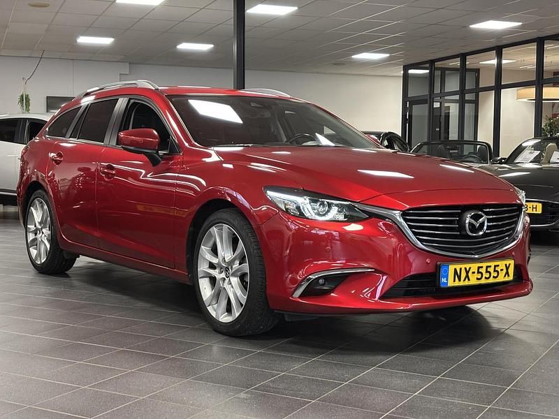 Occasion Mazda 6 165 PK (121 kW) 2017 Rood Stationwagen
