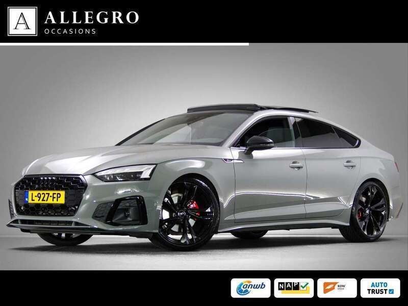 Grijs, metallic lak Gebruikt 2021 Audi A5 Sportback Competition Hatchback | € 41.945 (Duur) - Afbeelding 1/4