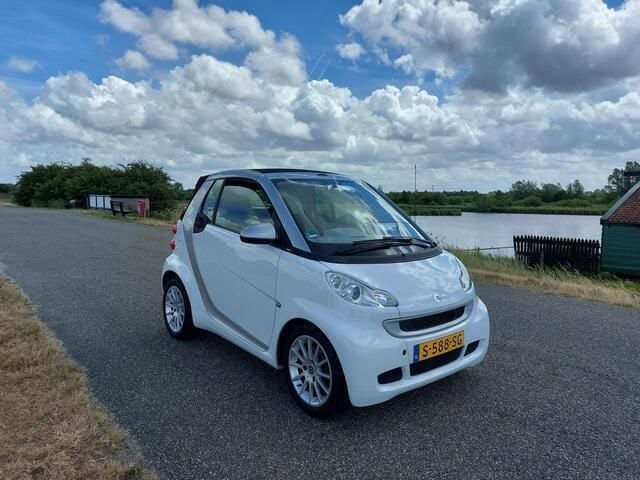 Occasion Smart ForTwo Cabrio Passion 71 PK (52 kW) 2011 Wit Cabriolet