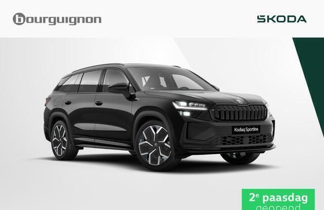 Zwart Nieuw 2024 Skoda Kodiaq Business Line SUV | € 57.450 (Iets duurder) - Afbeelding 1/4