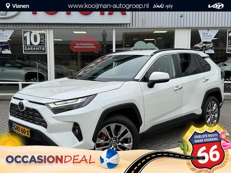 Wit Gebruikt 2022 Toyota RAV4 Hybrid Executive SUV | € 42.950 (Eerlijke prijs) - Afbeelding 1/4