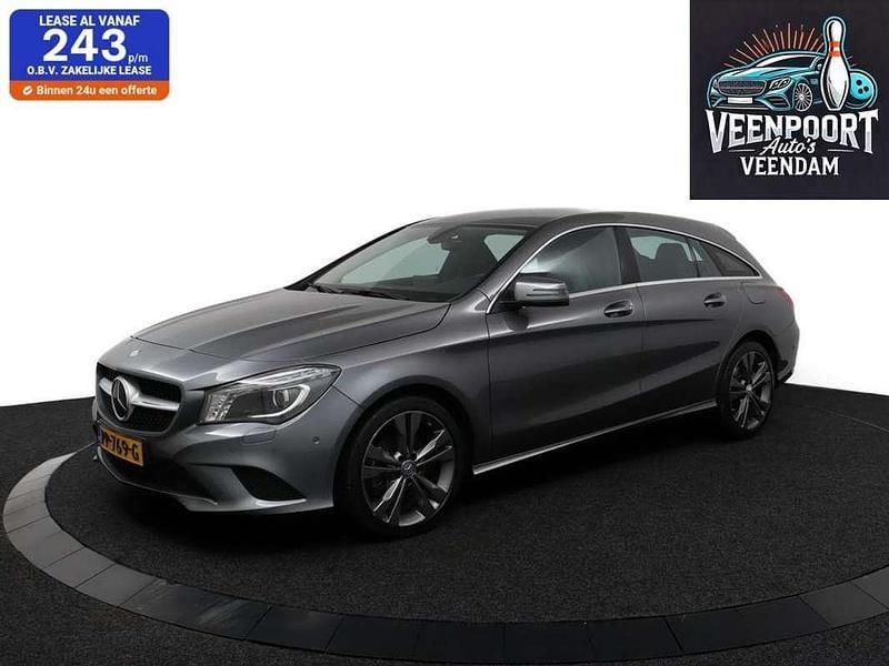 Grijs Gebruikt 2016 Mercedes CLA180 Prestige Sedan | € 14.995 (Super prijs) - Afbeelding 1/4