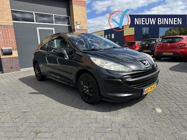 Zwart Gebruikt 2006 Peugeot 207 Hatchback | € 1.950 (Eerlijke prijs) - Afbeelding 1/4