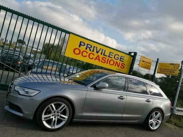Occasion Audi A6 S-Line 175 PK (128 kW) 2014 Grijs Stationwagen