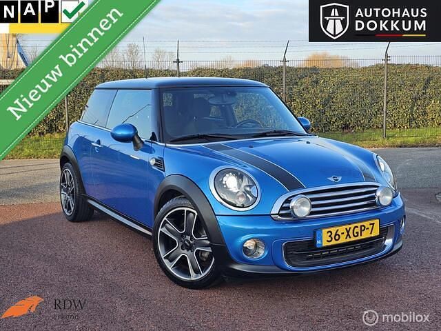 Occasion Mini ONE 75 PK (55 kW) 2012 Blauw Hatchback