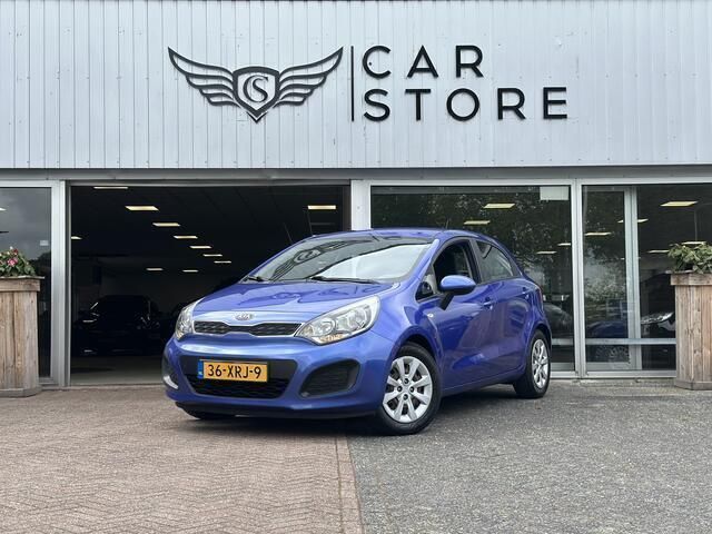 Blauw Gebruikt 2012 Kia Rio Comfort Hatchback | € 4.250 (Eerlijke prijs) - Afbeelding 1/4
