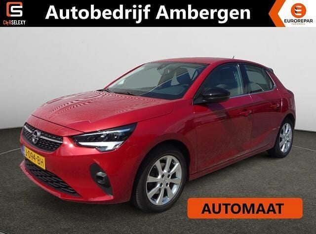 Rood Gebruikt 2020 Opel Corsa Elegance Hatchback | € 15.950 (Eerlijke prijs) - Afbeelding 1/4