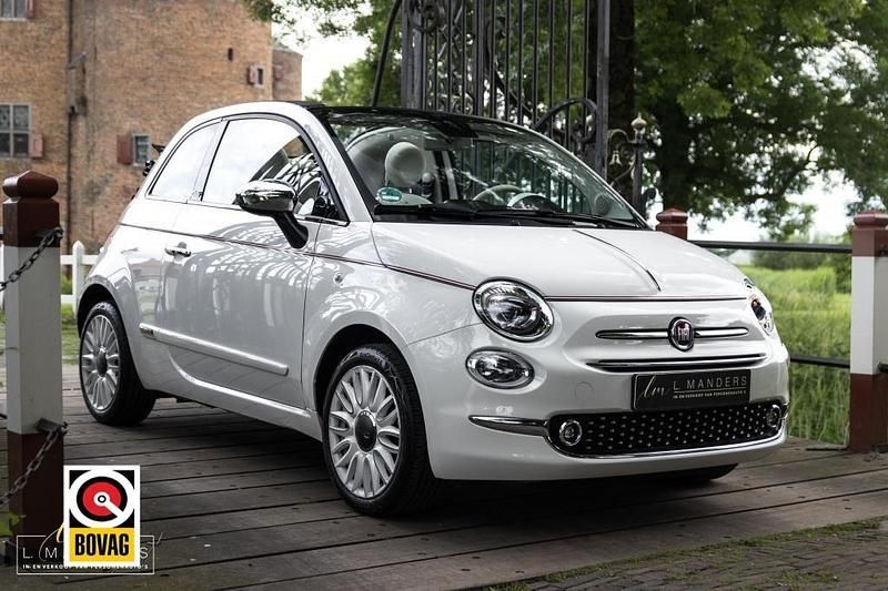 Wit Gebruikt 2020 Fiat 500C Dolcevita Cabriolet | € 14.790 (Eerlijke prijs) - Afbeelding 1/4