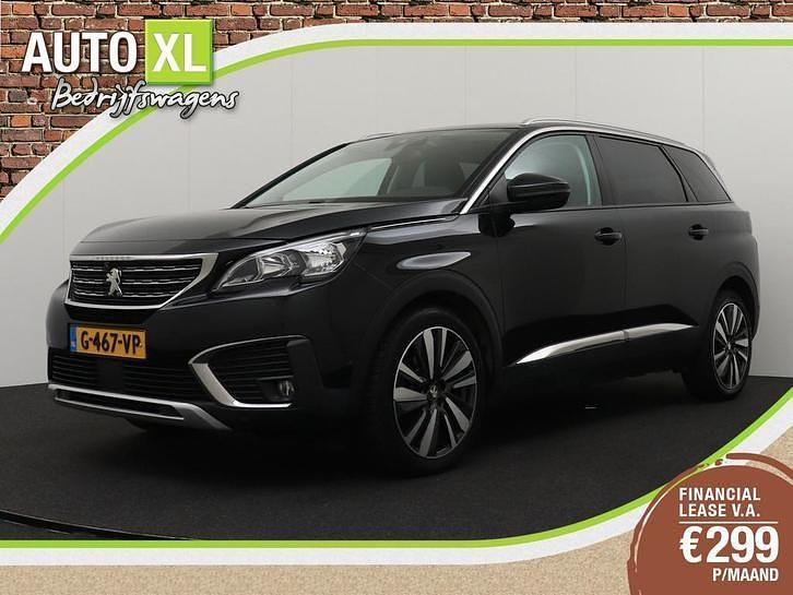 Zwart Gebruikt 2020 Peugeot 5008 Allure MPV | € 17.940 (Eerlijke prijs) - Afbeelding 1/4