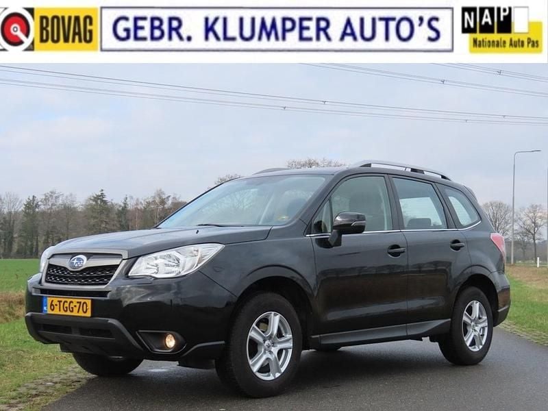 Zwart Gebruikt 2014 Subaru Forester SUV | € 8.990 (Eerlijke prijs) - Afbeelding 1/4