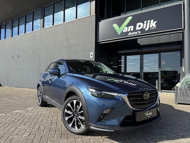 Blauw Gebruikt 2021 Mazda CX-3 SUV | € 24.950 (Eerlijke prijs) - Afbeelding 1/4