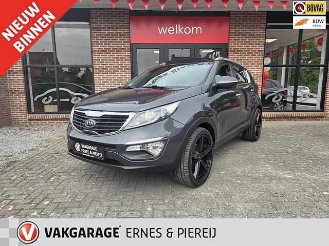Grijs Gebruikt 2011 Kia Sportage Plus SUV | € 8.995 (Eerlijke prijs) - Afbeelding 1/4